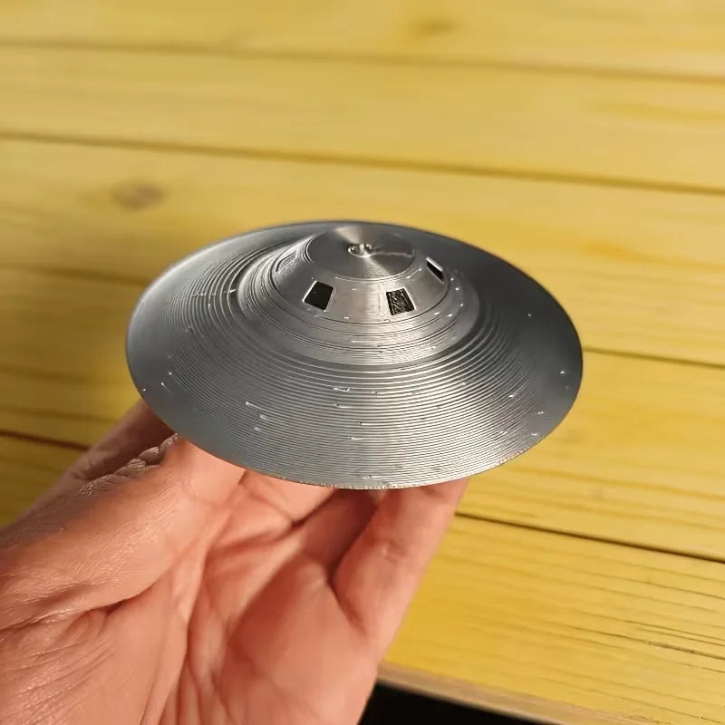 UFO Formation — 3-Piece Saucer Ornament Set