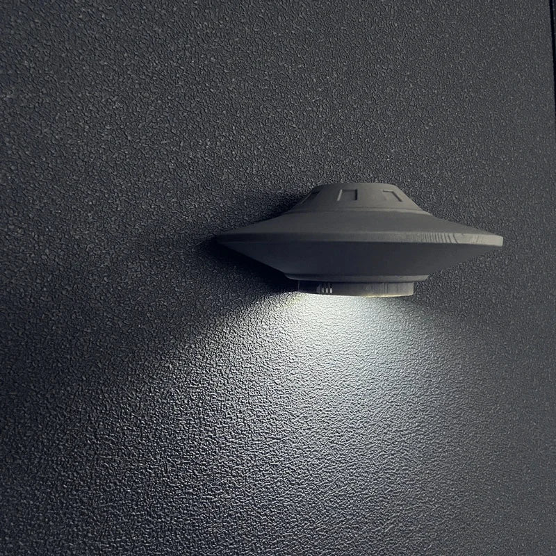 Crash Landing Wall Spaceship — Alien Saucer Wall Mount