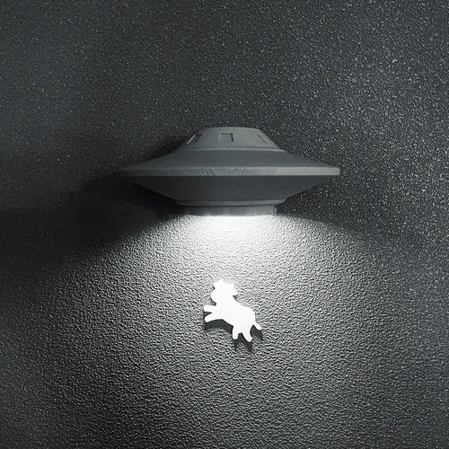 Crash Landing Wall Spaceship — Alien Saucer Wall Mount