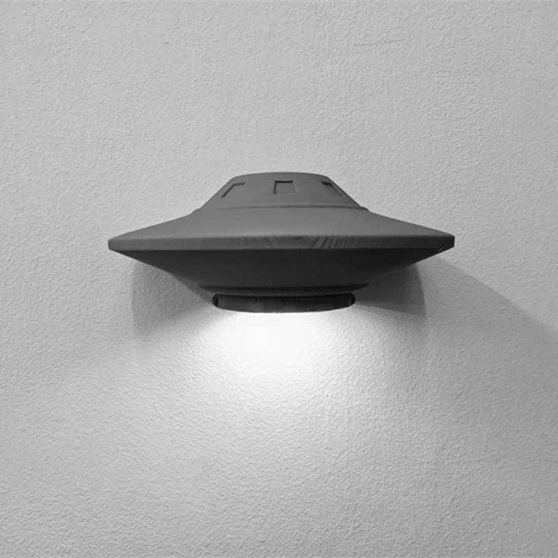 Crash Landing Wall Spaceship — Alien Saucer Wall Mount